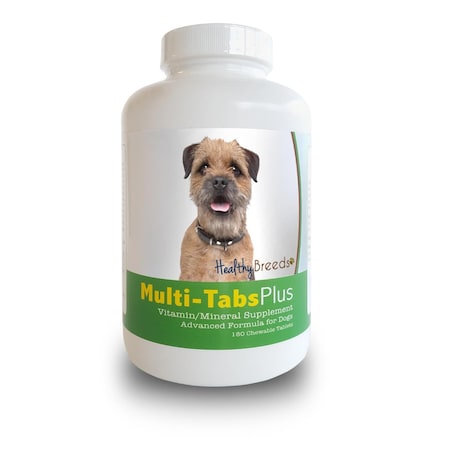 Healthy Breeds Border Terrier Multi-Tabs Plus Chewable Tablets, 180PK 840235139780